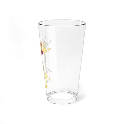 Coat of Arms of the 2nd Spanish Legion Signals Company (Spain) (Coat of Arms) Pint Glass 16oz - Go Mug Yourself