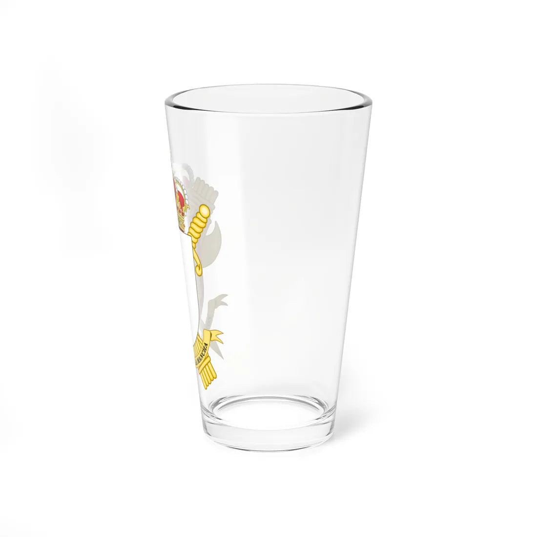 Coat of Arms of the 2nd Zone of the Guardia Civil - CastileLa Mancha (Spain) (Coat of Arms) Pint Glass 16oz - Go Mug Yourself