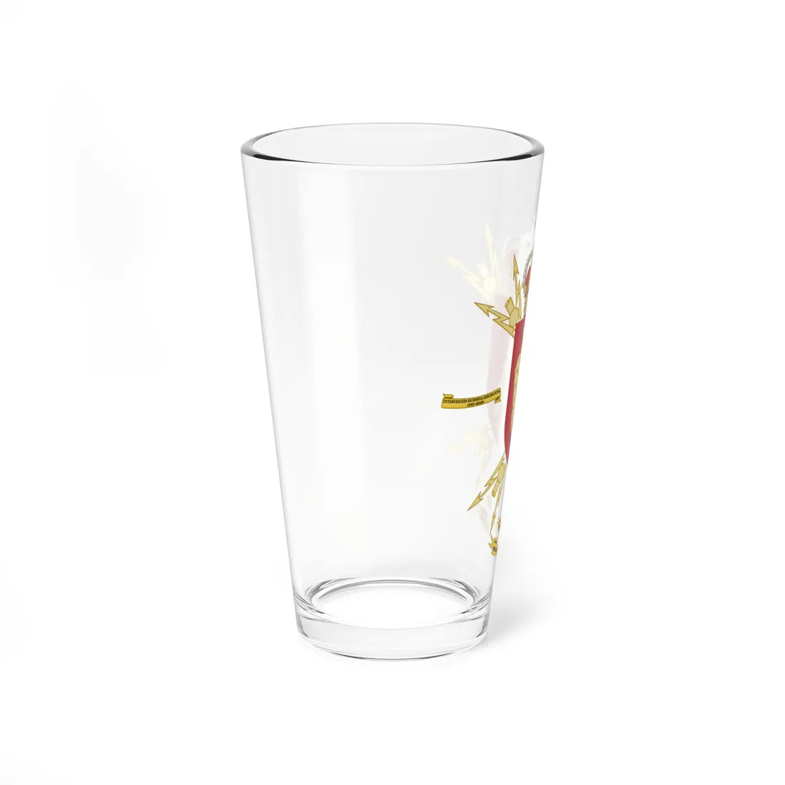 Coat of Arms of the 31st Electronic Warfare Regiment (Spain) (Coat of Arms) Pint Glass 16oz - Go Mug Yourself