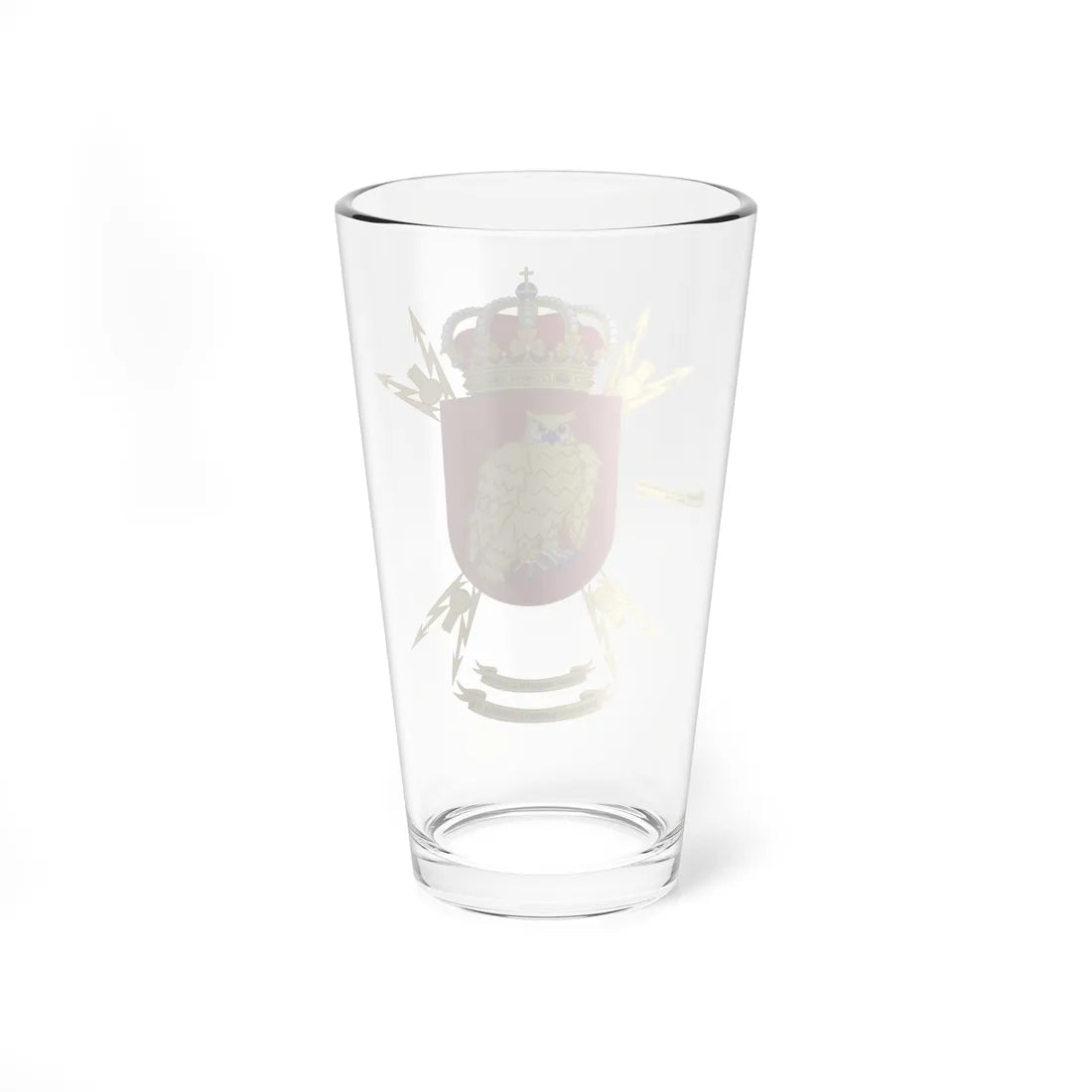 Coat of Arms of the 31st Electronic Warfare Regiment (Spain) (Coat of Arms) Pint Glass 16oz - Go Mug Yourself