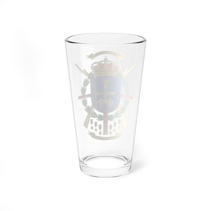 Coat of Arms of the 31st Mechanized Infantry Regiment Asturias (Spain) (Coat of Arms) Pint Glass 16oz - Go Mug Yourself