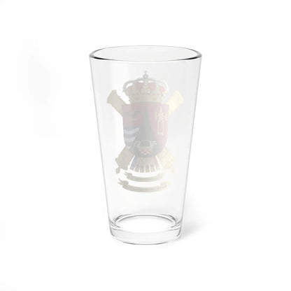 Coat of Arms of the 32nd Mixed Artillery Regiment (Spain) (Coat of Arms) Pint Glass 16oz - Go Mug Yourself