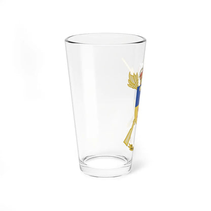 Coat of Arms of the 3rd-3 Spanish Army Health Services Group (Spain) (Coat of Arms) Pint Glass 16oz - Go Mug Yourself