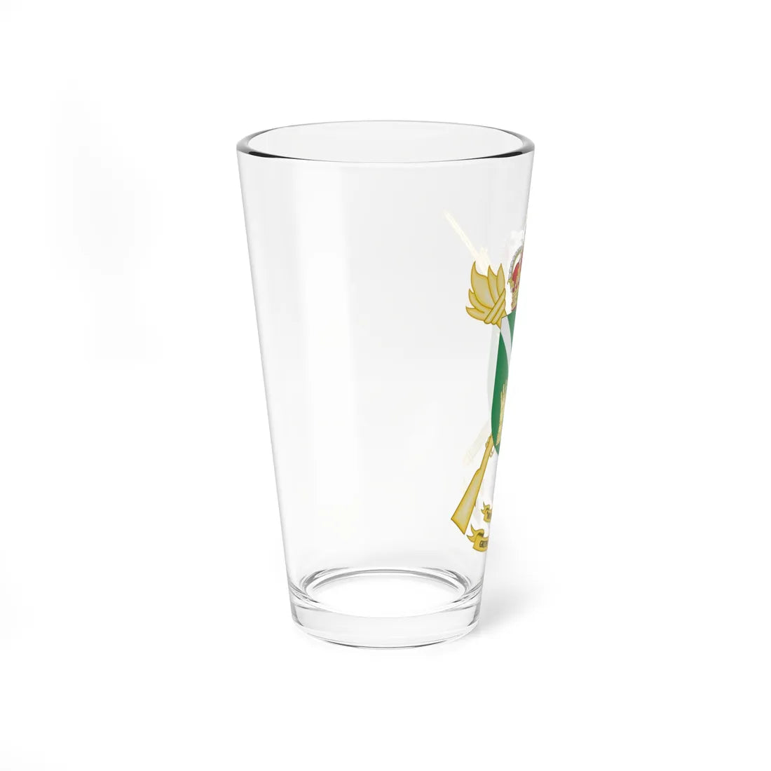 Coat of Arms of the 3rd-61 Logistics Group (Spain) (Coat of Arms) Pint Glass 16oz - Go Mug Yourself