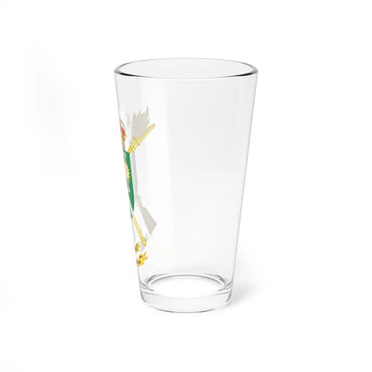 Coat of Arms of the 3rd-61 Logistics Group (Spain) (Coat of Arms) Pint Glass 16oz - Go Mug Yourself