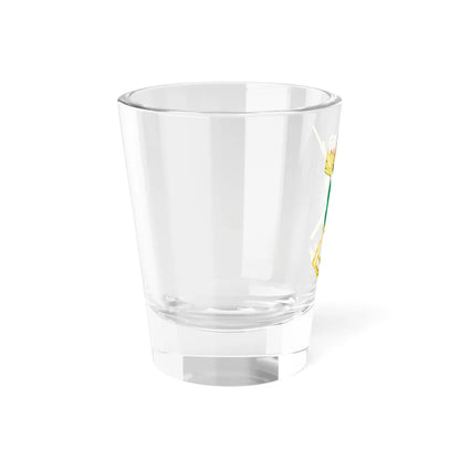 Coat of Arms of the 3rd-61 Logistics Group (Spain) (Coat of Arms) Shot Glass 1.5oz - Go Mug Yourself