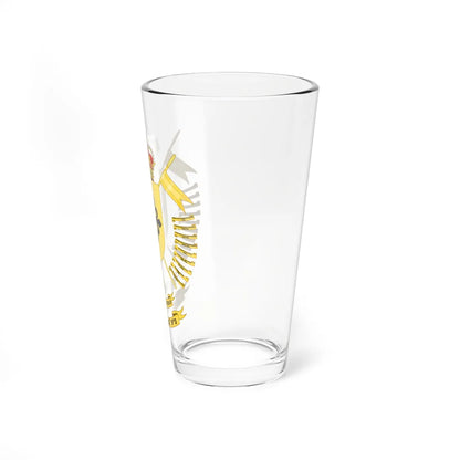 Coat of Arms of the 3rd Cavalry Regiment Montesa (Spain) (Coat of Arms) Pint Glass 16oz - Go Mug Yourself