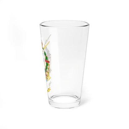 Coat of Arms of the 3rd Infantry Regiment Príncipe (Spain) (Coat of Arms) Pint Glass 16oz - Go Mug Yourself