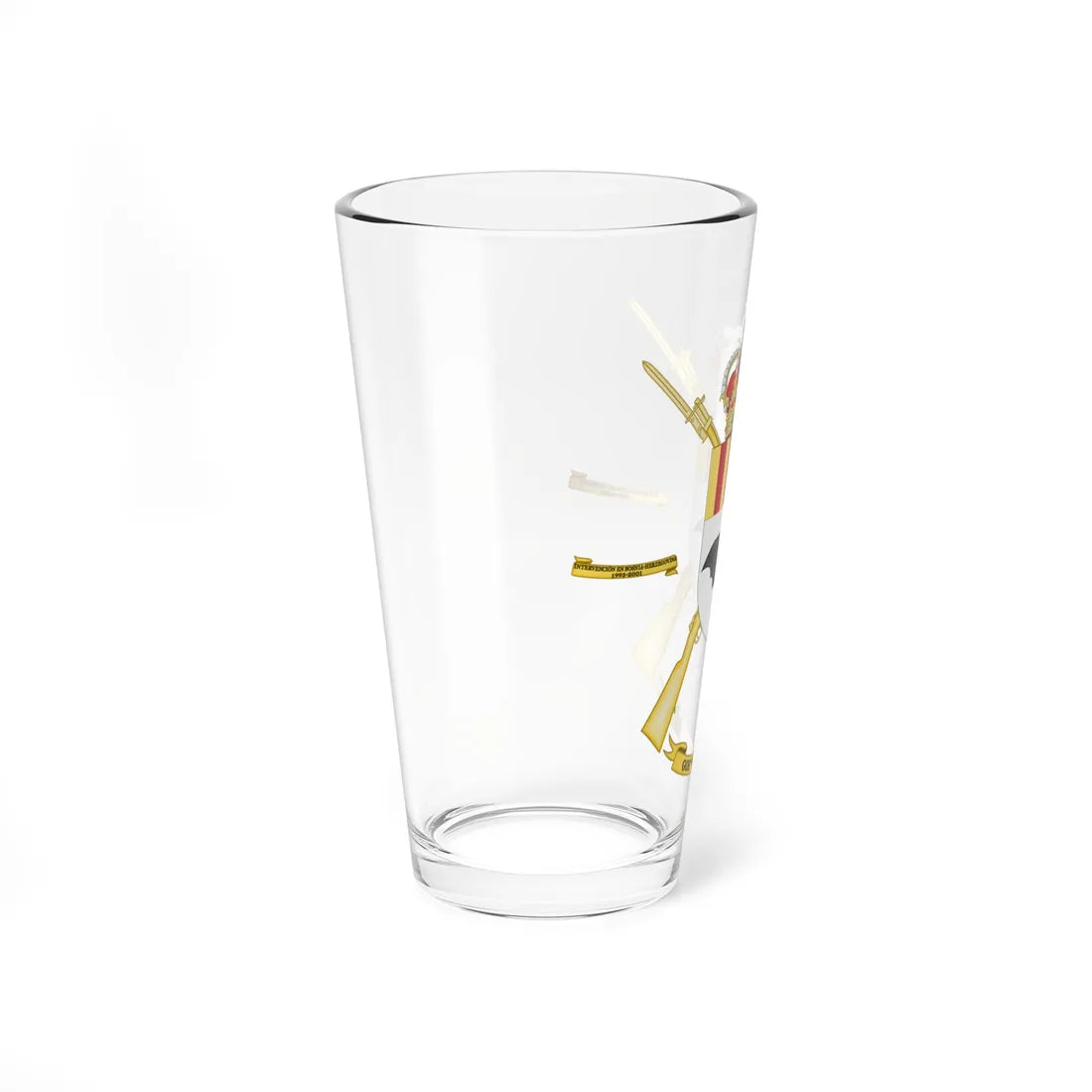 Coat of Arms of the 3rd Special Operations Group Valencia (Spain) (Coat of Arms) Pint Glass 16oz - Go Mug Yourself