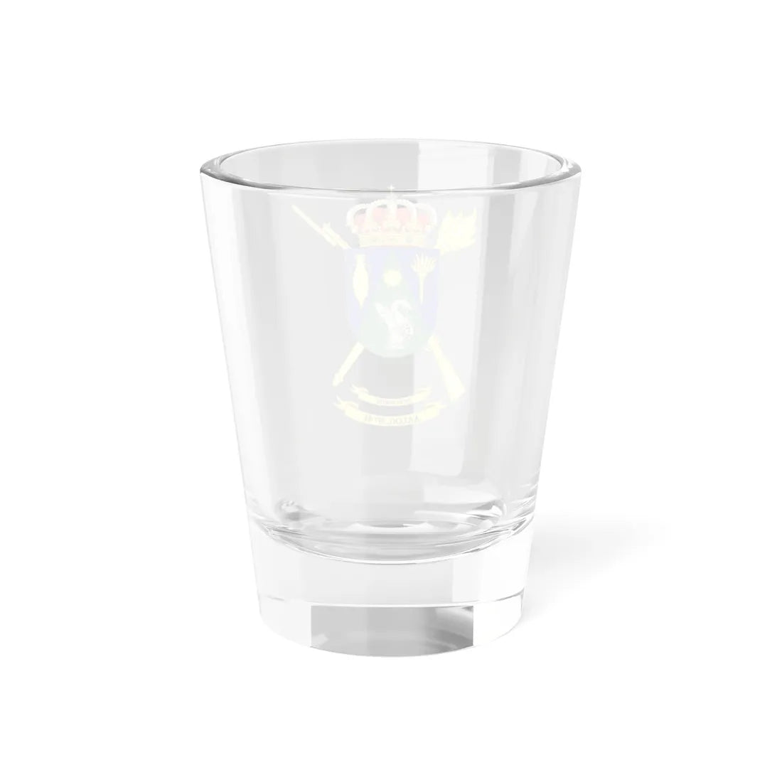 Coat of Arms of the 41st Logistics Support Group (Spain) (Coat of Arms) Shot Glass 1.5oz - Go Mug Yourself