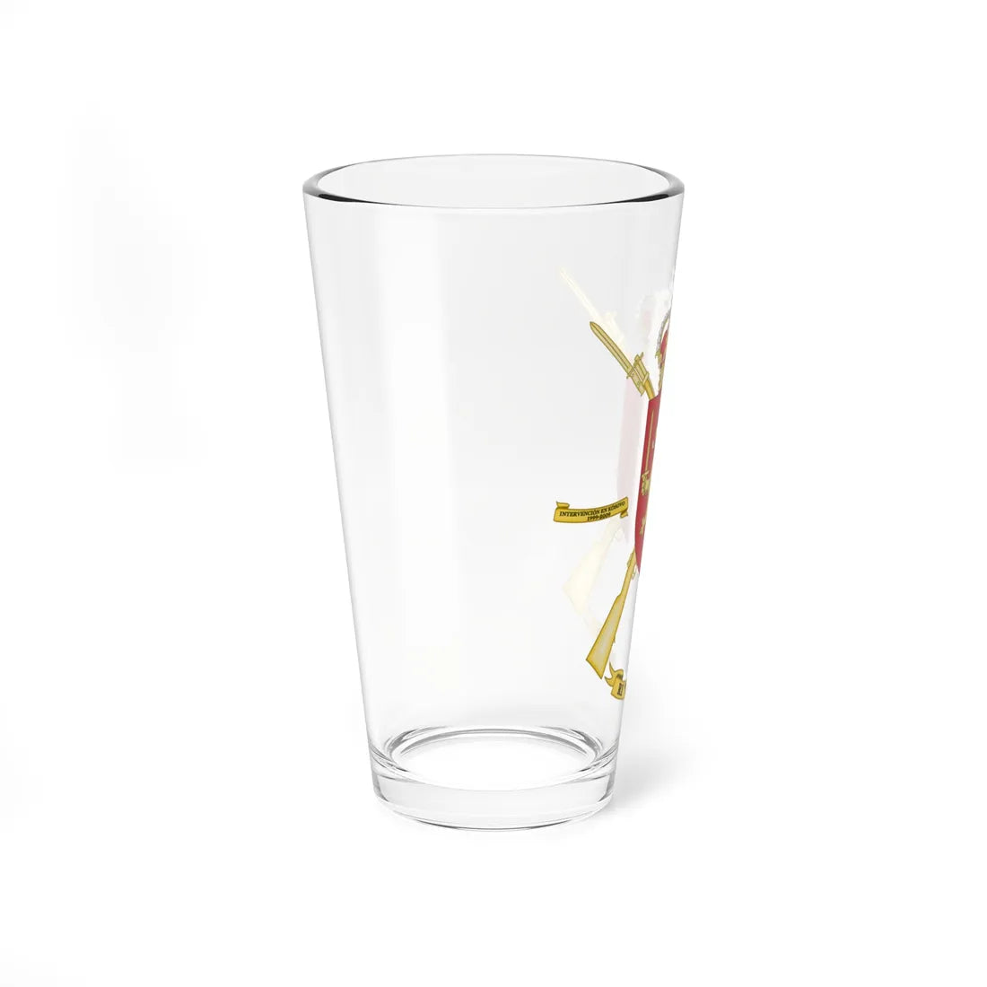 Coat of Arms of the 47th Infantry Regiment Palma (Spain) (Coat of Arms) Pint Glass 16oz - Go Mug Yourself