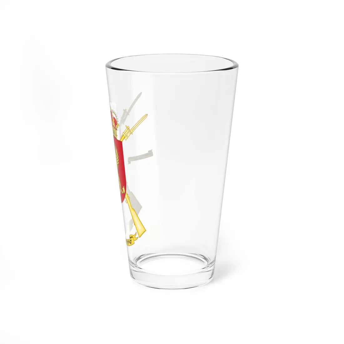 Coat of Arms of the 47th Infantry Regiment Palma (Spain) (Coat of Arms) Pint Glass 16oz - Go Mug Yourself