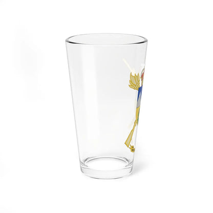 Coat of Arms of the 4th-3 Spanish Army Health Services Group (Spain) (Coat of Arms) Pint Glass 16oz - Go Mug Yourself