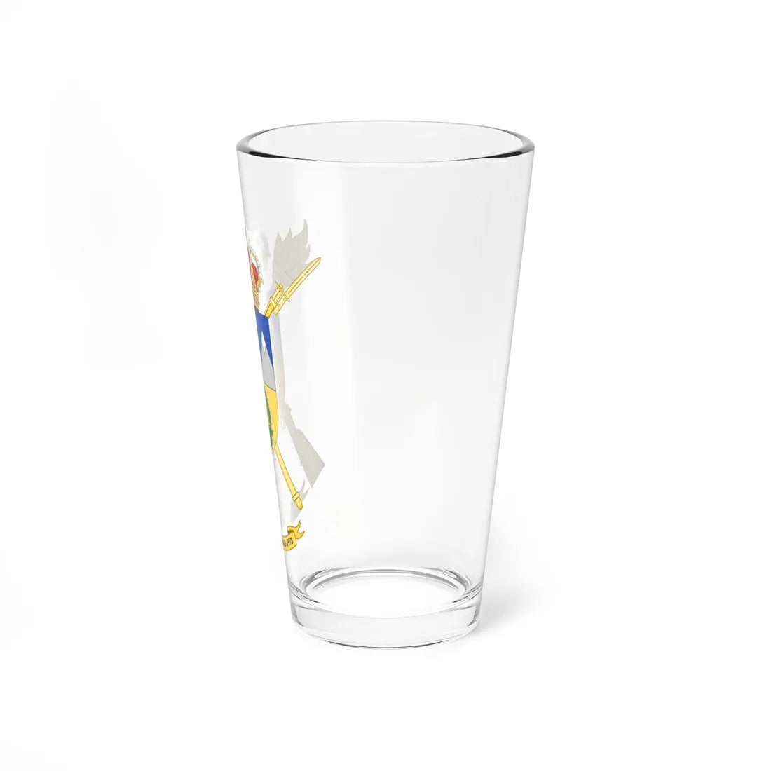 Coat of Arms of the 4th-3 Spanish Army Health Services Group (Spain) (Coat of Arms) Pint Glass 16oz - Go Mug Yourself