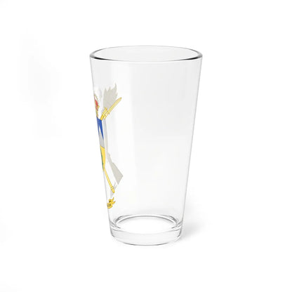 Coat of Arms of the 4th-3 Spanish Army Health Services Group (Spain) (Coat of Arms) Pint Glass 16oz - Go Mug Yourself