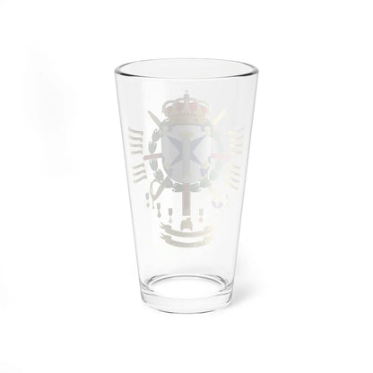 Coat of Arms of the 4th Armored Regiment Pavia 2015 (Spain) (Coat of Arms) Pint Glass 16oz - Go Mug Yourself