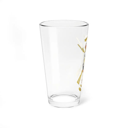 Coat of Arms of the 4th Parachute Infantry Regiment Napoles (Spain) (Coat of Arms) Pint Glass 16oz - Go Mug Yourself