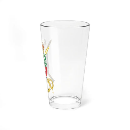 Coat of Arms of the 4th Spanish Army Construction Command (Spain) (Coat of Arms) Pint Glass 16oz - Go Mug Yourself