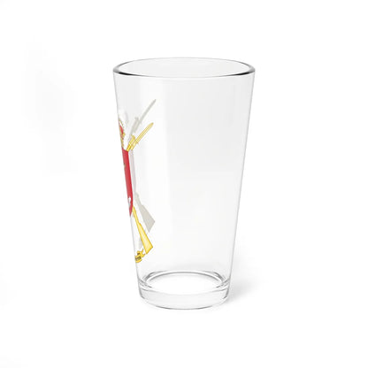 Coat of Arms of the 4th Spanish Legion Flag Cristo de Lepanto (Spain) (Coat of Arms) Pint Glass 16oz - Go Mug Yourself