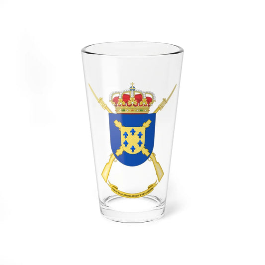 Coat of Arms of the 4th Spanish Legion Tercio Alexander Farnese (Spain) (Coat of Arms) Pint Glass 16oz 16oz - Go Mug Yourself