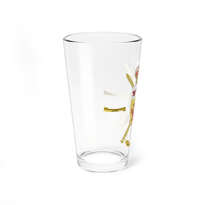 Coat of Arms of the 4th Special Operations Group Tercio del Ampurdán (Spain) (Coat of Arms) Pint Glass 16oz - Go Mug Yourself