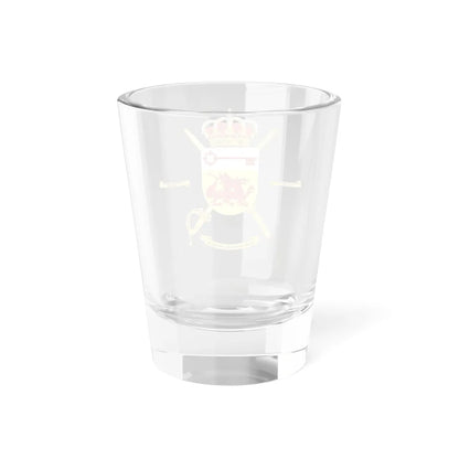 Coat of Arms of the 4th Special Operations Group Tercio del Ampurdán (Spain) (Coat of Arms) Shot Glass 1.5oz - Go Mug Yourself