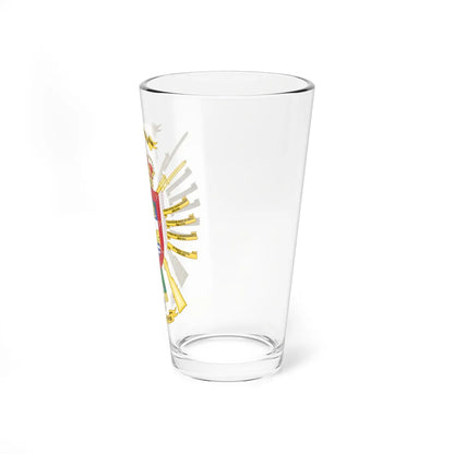 Coat of Arms of the 50th Infantry Regiment Canarias (Spain) (Coat of Arms) Pint Glass 16oz - Go Mug Yourself
