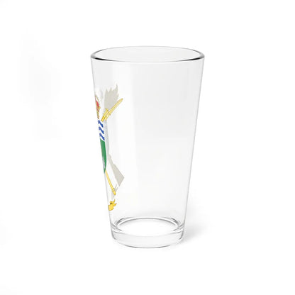 Coat of Arms of the 51st Logistics Support Group (Spain) (Coat of Arms) Pint Glass 16oz - Go Mug Yourself