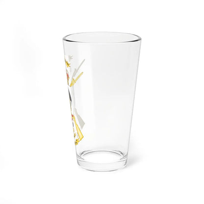 Coat of Arms of the 5th Infantry Regiment Zaragoza (Spain) (Coat of Arms) Pint Glass 16oz - Go Mug Yourself