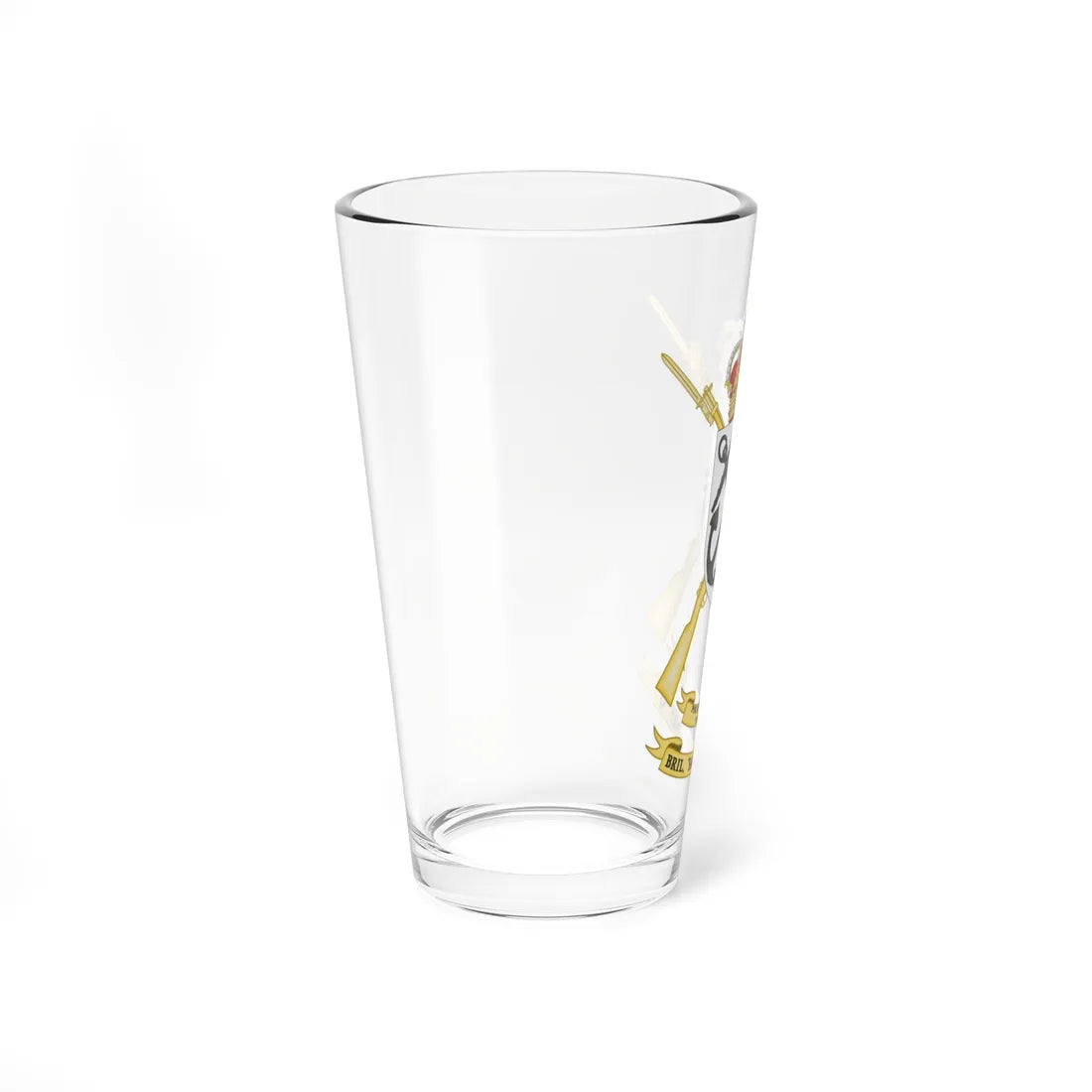 Coat of Arms of the 5th Light Infantry Brigade San Marcial (Spain) (Coat of Arms) Pint Glass 16oz - Go Mug Yourself