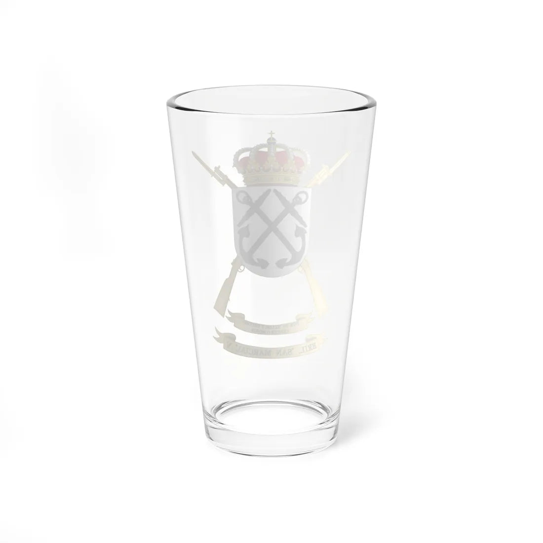 Coat of Arms of the 5th Light Infantry Brigade San Marcial (Spain) (Coat of Arms) Pint Glass 16oz - Go Mug Yourself