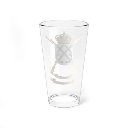 Coat of Arms of the 5th Light Infantry Brigade San Marcial (Spain) (Coat of Arms) Pint Glass 16oz - Go Mug Yourself