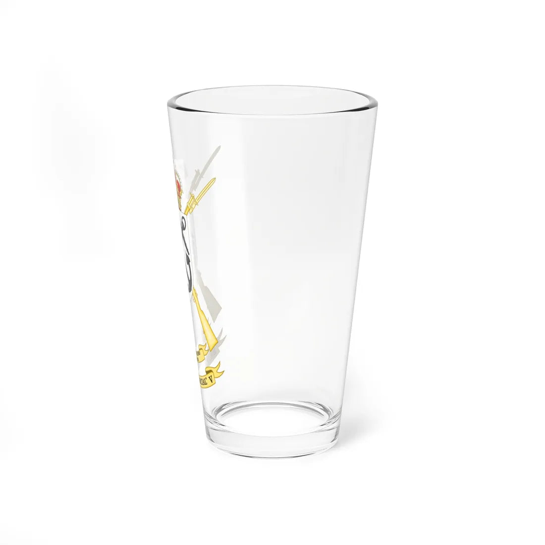 Coat of Arms of the 5th Light Infantry Brigade San Marcial (Spain) (Coat of Arms) Pint Glass 16oz - Go Mug Yourself