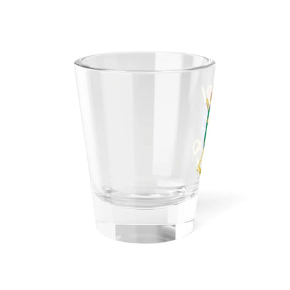 Coat of Arms of the 5th Spanish Army Construction Command (Spain) (Coat of Arms) Shot Glass 1.5oz - Go Mug Yourself
