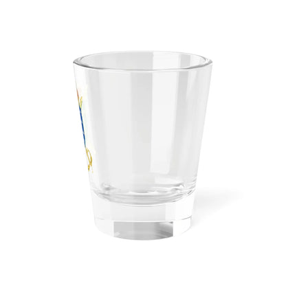 Coat of Arms of the 5th Spanish Army Construction Command (Spain) (Coat of Arms) Shot Glass 1.5oz - Go Mug Yourself