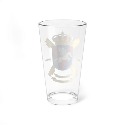 Coat of Arms of the 5th Transport Helicopter Battalion (Spain) (Coat of Arms) Pint Glass 16oz - Go Mug Yourself