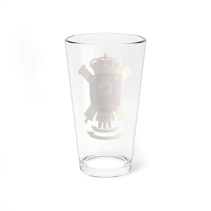 Coat of Arms of the 63rd Rocket Artillery Regiment (Spain) (Coat of Arms) Pint Glass 16oz - Go Mug Yourself