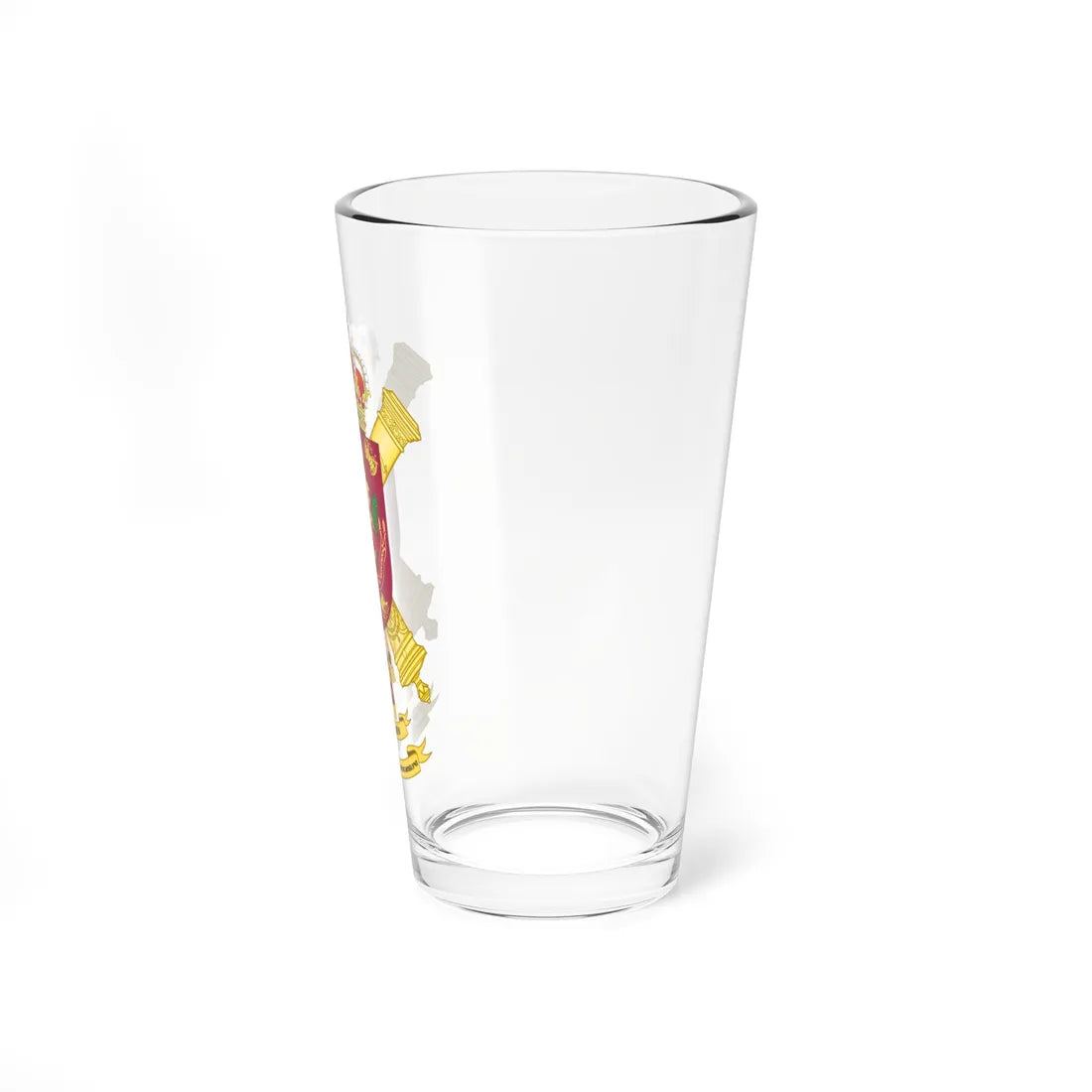 Coat of Arms of the 63rd Rocket Artillery Regiment (Spain) (Coat of Arms) Pint Glass 16oz - Go Mug Yourself