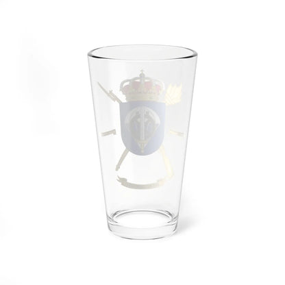 Coat of Arms of the 6th Parachute Logistic Battalion (Spain) (Coat of Arms) Pint Glass 16oz - Go Mug Yourself