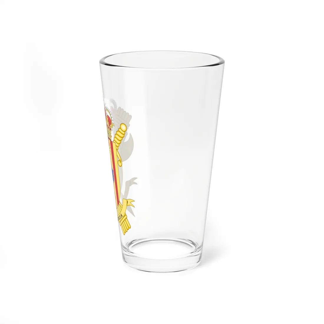 Coat of Arms of the 6th Zone of the Guardia Civil - Valencian Community (Spain) (Coat of Arms) Pint Glass 16oz - Go Mug Yourself