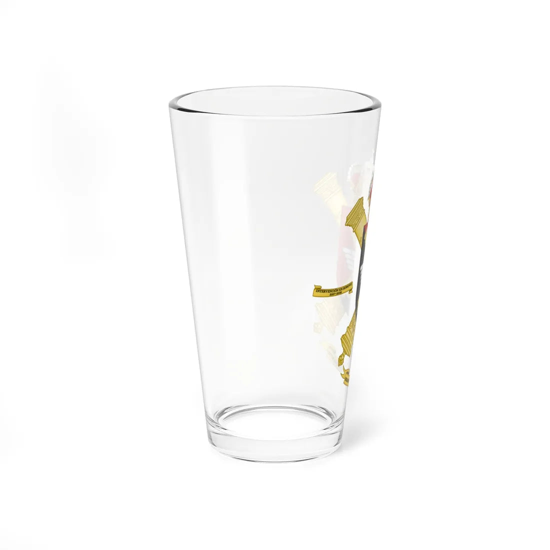 Coat of Arms of the 72nd Air Defence Artillery Regiment (Spain) (Coat of Arms) Pint Glass 16oz - Go Mug Yourself