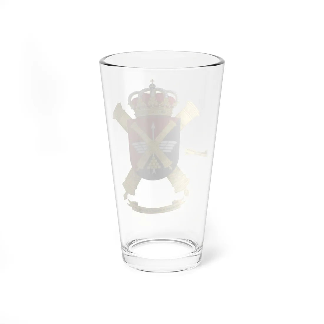 Coat of Arms of the 72nd Air Defence Artillery Regiment (Spain) (Coat of Arms) Pint Glass 16oz - Go Mug Yourself