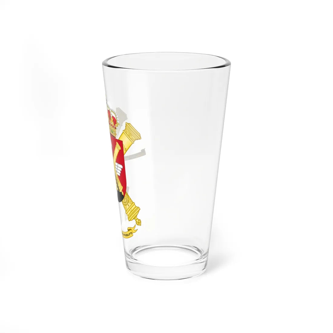 Coat of Arms of the 72nd Air Defence Artillery Regiment (Spain) (Coat of Arms) Pint Glass 16oz - Go Mug Yourself