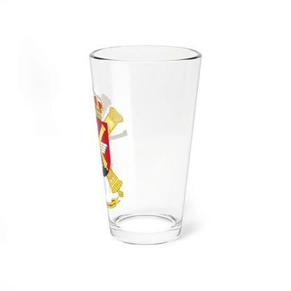 Coat of Arms of the 72nd Air Defence Artillery Regiment (Spain) (Coat of Arms) Pint Glass 16oz - Go Mug Yourself