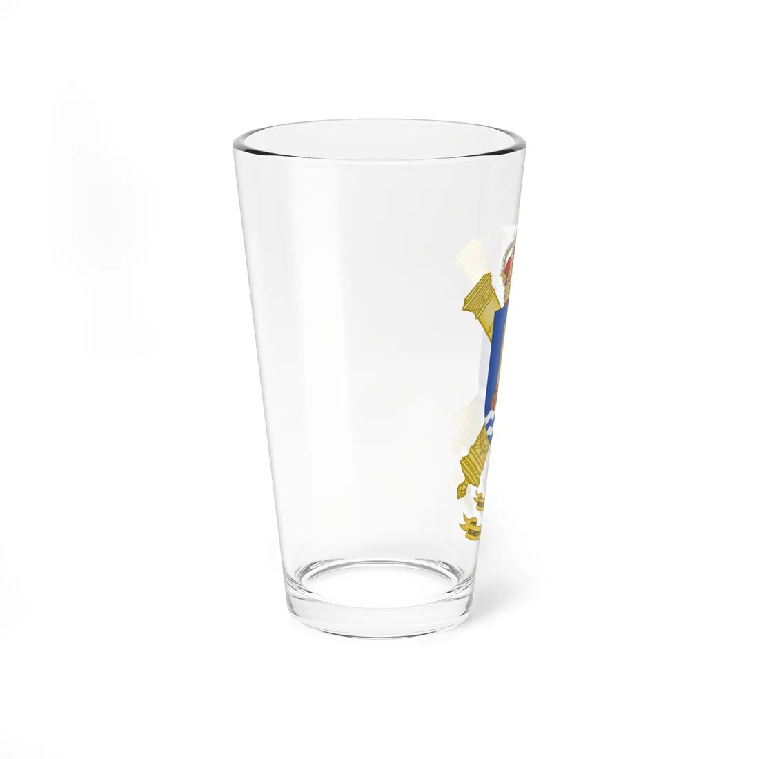Coat of Arms of the 73rd Air Defence Artillery Regiment (Spain) (Coat of Arms) Pint Glass 16oz - Go Mug Yourself