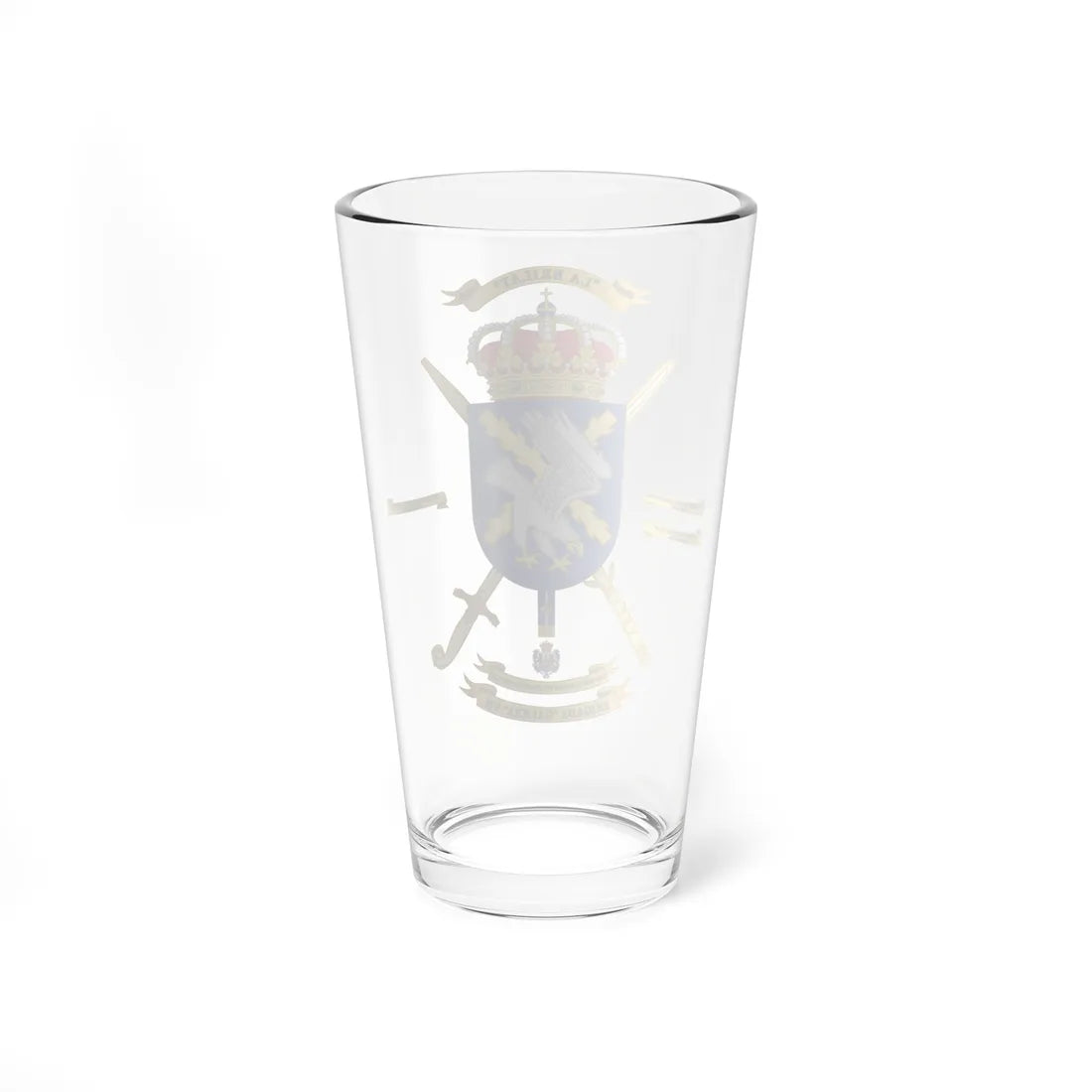 Coat of Arms of the 7th Brigade Galicia Polyvalent Brigade (Spain) (Coat of Arms) Pint Glass 16oz - Go Mug Yourself