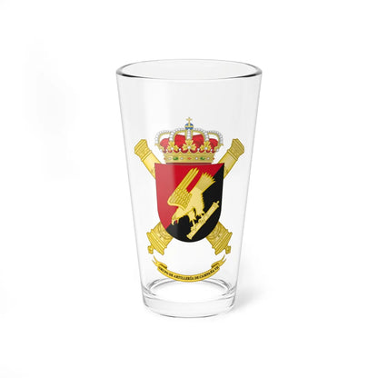 Coat of Arms of the 7th GACA (Spain) (Coat of Arms) Pint Glass 16oz 16oz - Go Mug Yourself