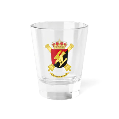 Coat of Arms of the 7th GACA (Spain) (Coat of Arms) Shot Glass 1.5oz 1.5oz - Go Mug Yourself