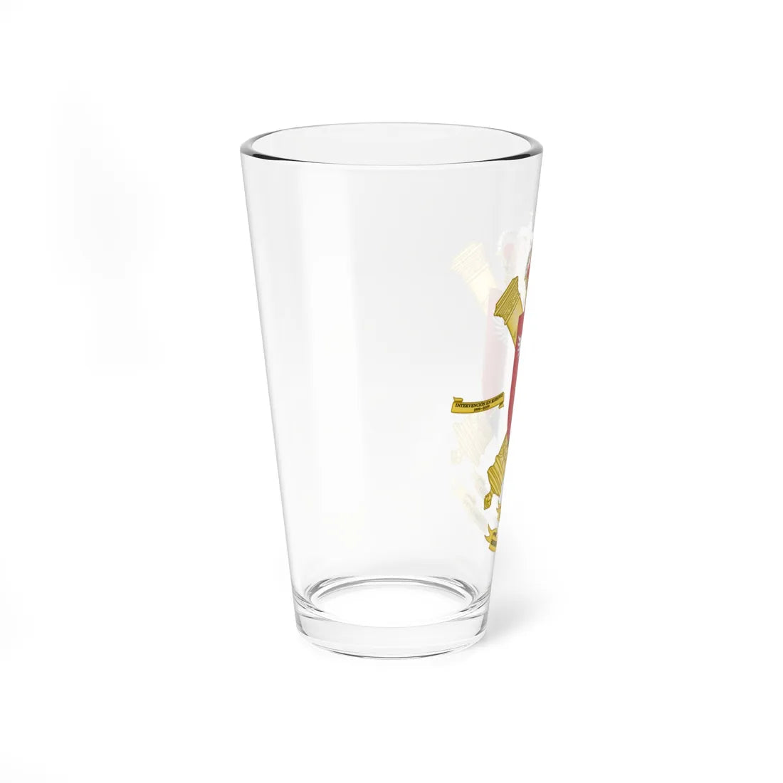 Coat of Arms of the 81st Air Defence Artillery Regiment (Spain) (Coat of Arms) Pint Glass 16oz - Go Mug Yourself