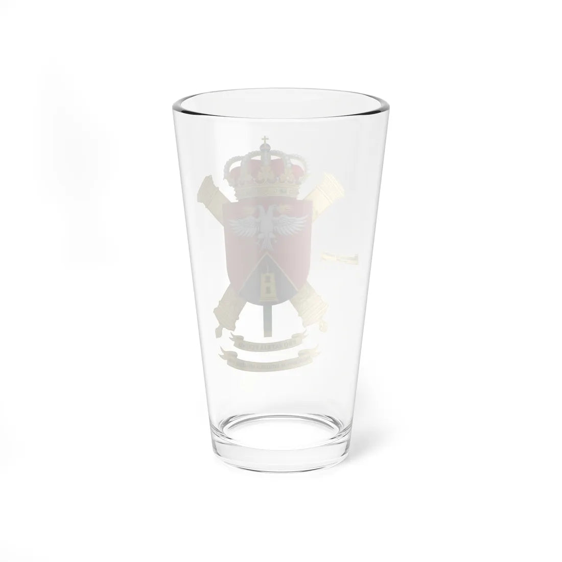 Coat of Arms of the 81st Air Defence Artillery Regiment (Spain) (Coat of Arms) Pint Glass 16oz - Go Mug Yourself